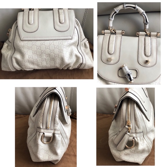 Gucci Guccissima POP Bamboo Top Handle Tote Hawaii - Picture 3 of 7